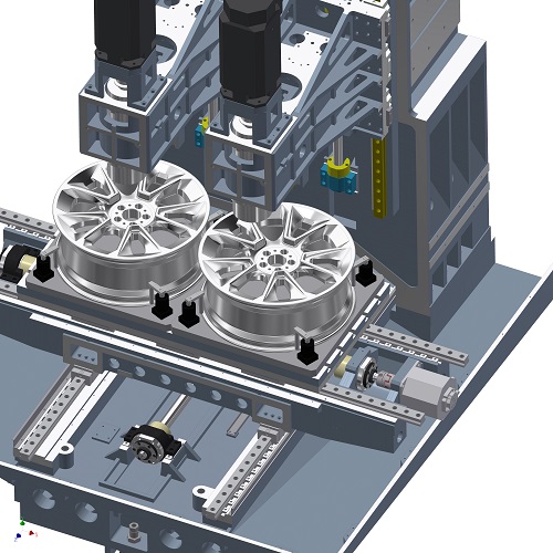 雙休心T輪轂專(zhuān)用機(jī)的加工效果如何？